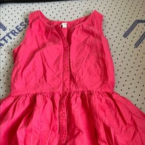 GAP Bright Pink Sleeveless Dress